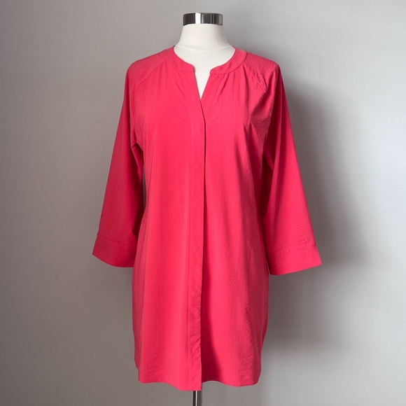 Title Nine Speed Racer 3/4 Sleeve Tunic - Textured Resortwear MSRP $109 - Picture 2 of 16